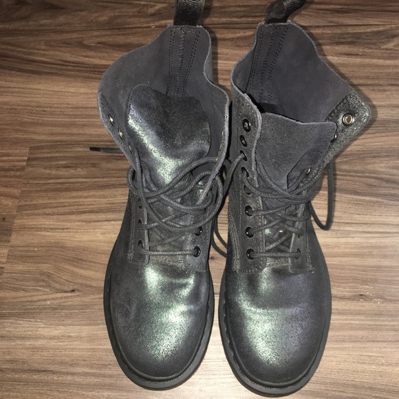 oil slick doc martens